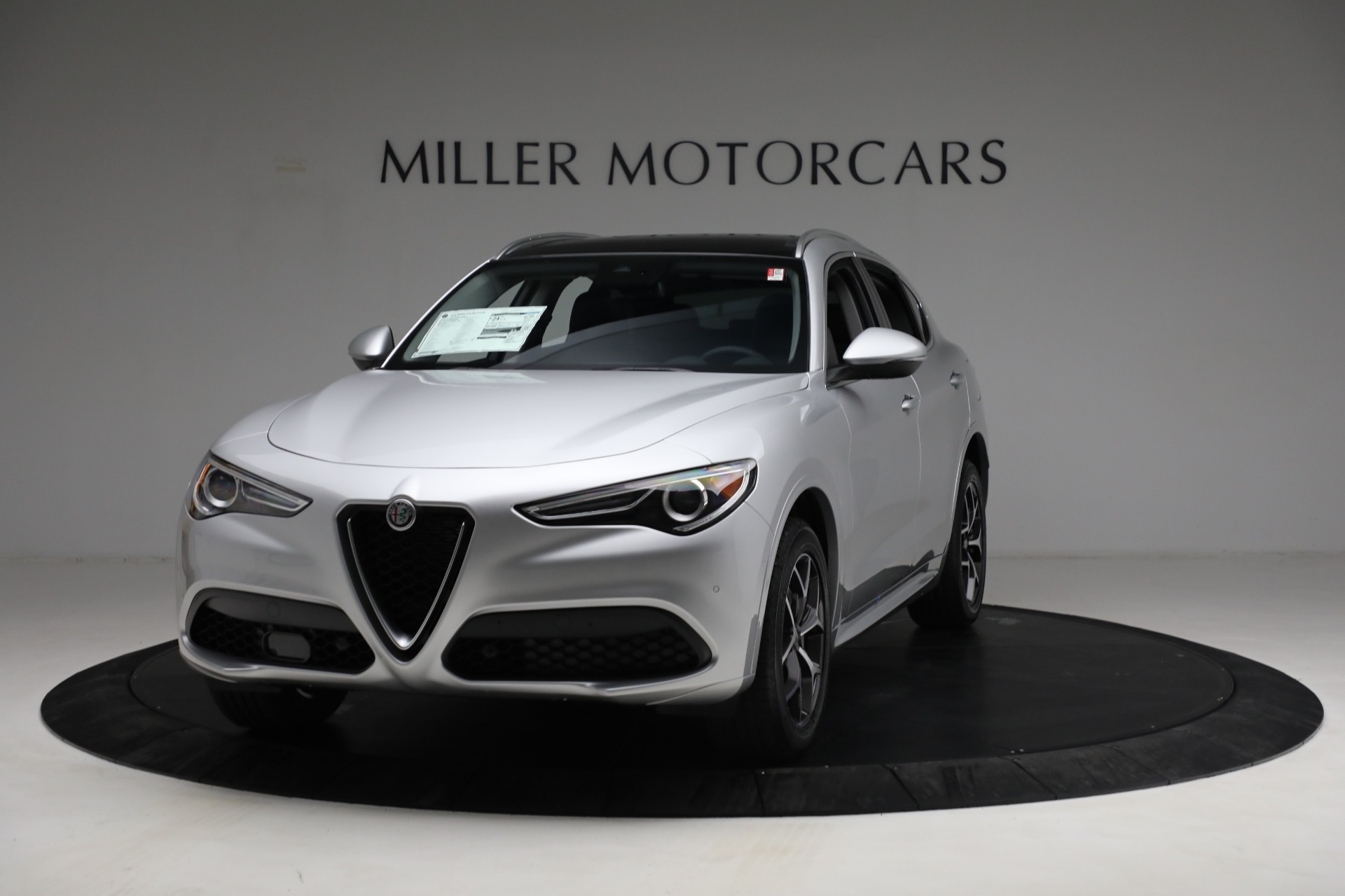 New 2021 Alfa Romeo Stelvio Ti Q4 for sale Sold at Bentley Greenwich in Greenwich CT 06830 1