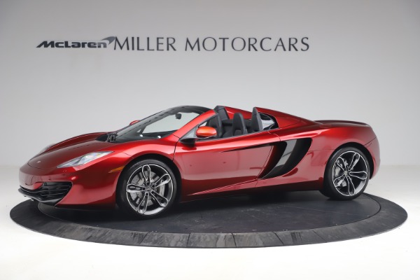 Used 2013 McLaren MP4-12C Spider for sale Sold at Bentley Greenwich in Greenwich CT 06830 2