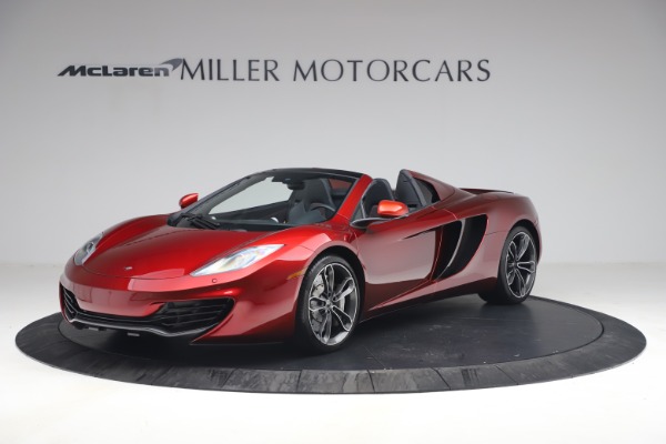 Used 2013 McLaren MP4-12C Spider for sale Sold at Bentley Greenwich in Greenwich CT 06830 1