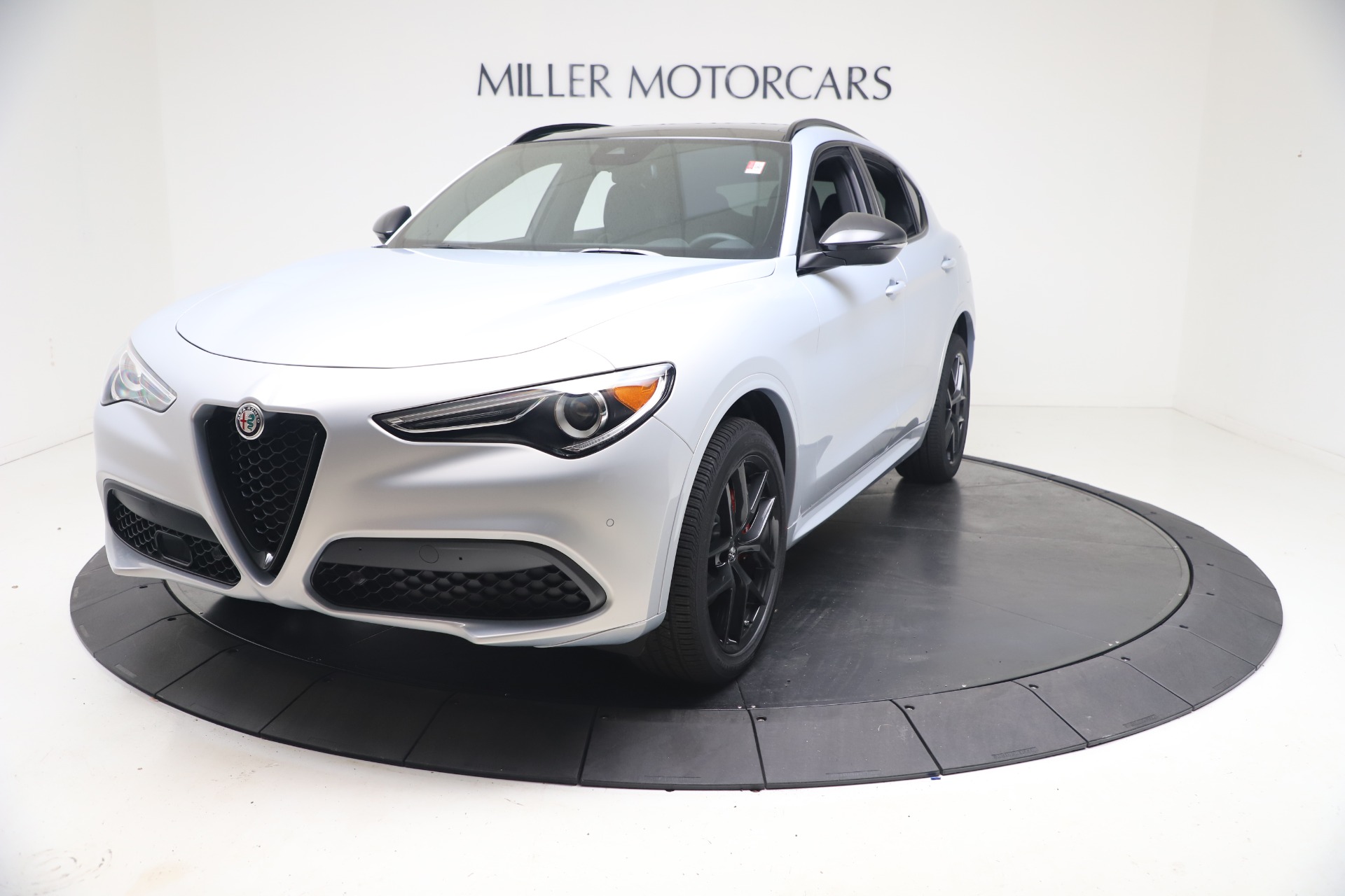 New 2021 Alfa Romeo Stelvio Ti Sport Q4 for sale Sold at Bentley Greenwich in Greenwich CT 06830 1