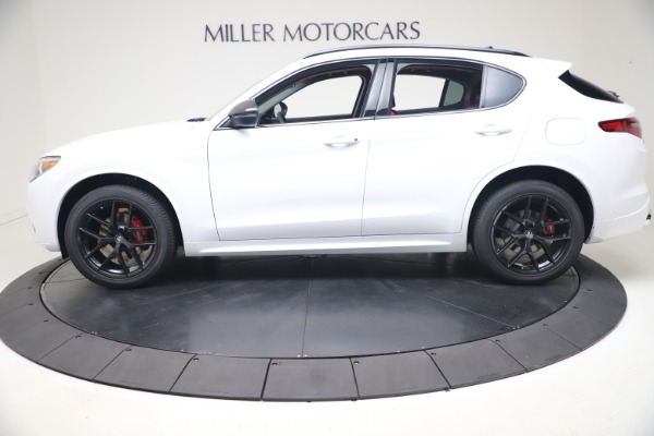 New 2021 Alfa Romeo Stelvio Ti Q4 for sale Sold at Bentley Greenwich in Greenwich CT 06830 3