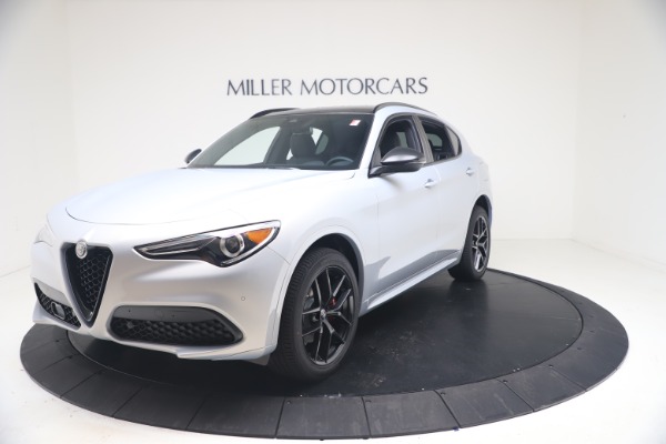 New 2021 Alfa Romeo Stelvio Ti Sport Q4 for sale Sold at Bentley Greenwich in Greenwich CT 06830 1