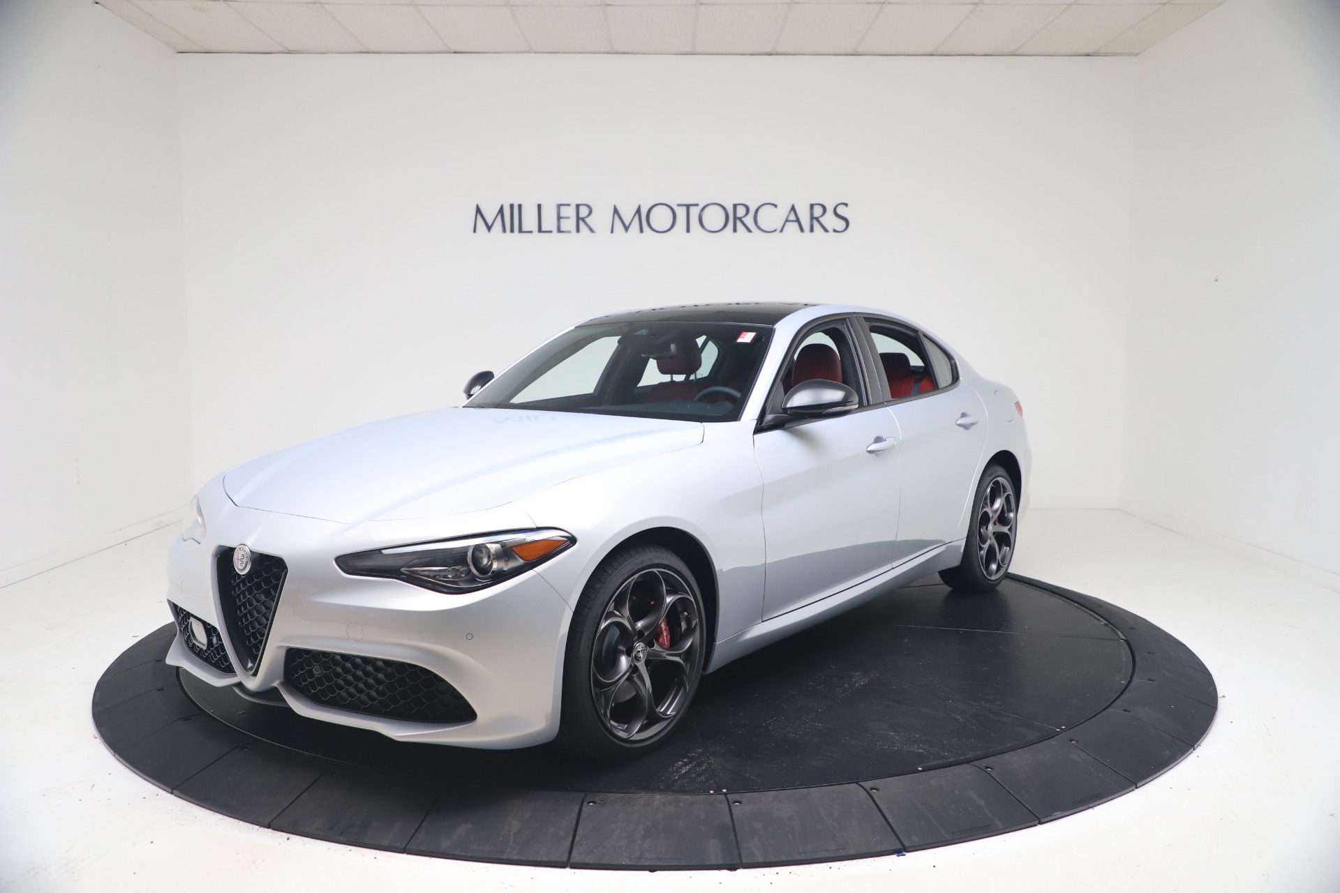 New 2021 Alfa Romeo Giulia Ti Sport Q4 for sale Sold at Bentley Greenwich in Greenwich CT 06830 1