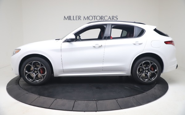 New 2021 Alfa Romeo Stelvio Ti Sport Q4 for sale Call for price at Bentley Greenwich in Greenwich CT 06830 3