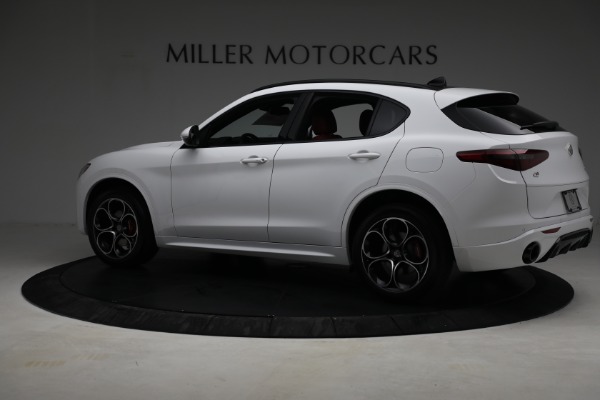 New 2021 Alfa Romeo Stelvio Ti Sport Q4 for sale Sold at Bentley Greenwich in Greenwich CT 06830 4