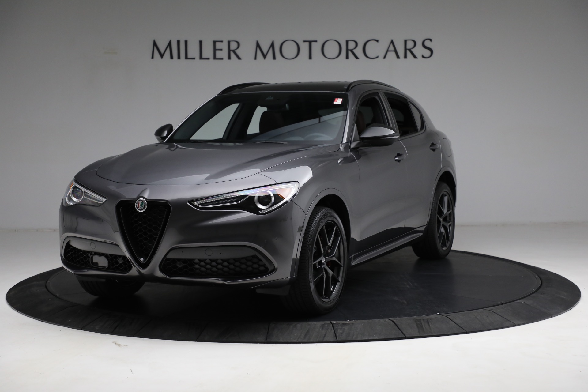 New 2021 Alfa Romeo Stelvio Ti Sport Q4 for sale Sold at Bentley Greenwich in Greenwich CT 06830 1