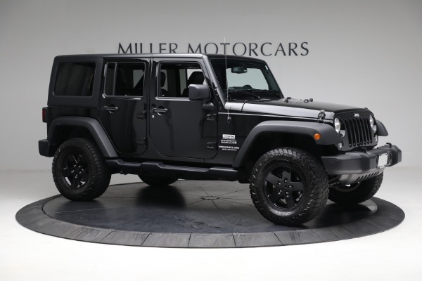Used 2017 Jeep Wrangler Unlimited Sport S for sale Sold at Bentley Greenwich in Greenwich CT 06830 10