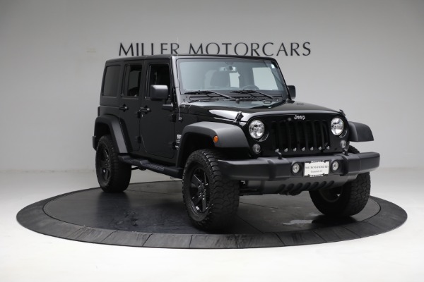 Used 2017 Jeep Wrangler Unlimited Sport S for sale Sold at Bentley Greenwich in Greenwich CT 06830 11