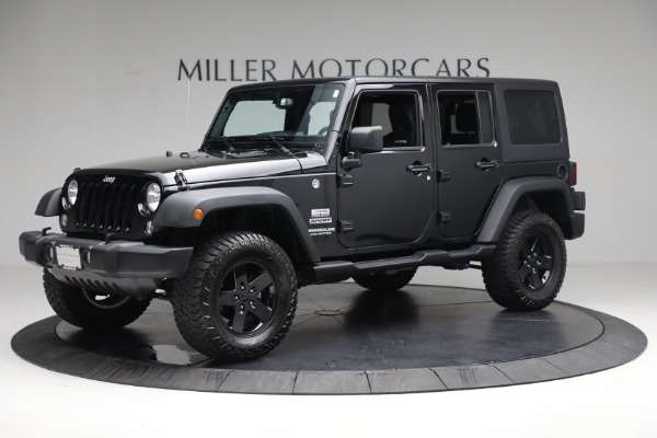 Used 2017 Jeep Wrangler Unlimited Sport S for sale Sold at Bentley Greenwich in Greenwich CT 06830 2