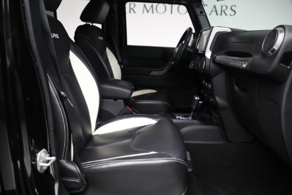 Used 2017 Jeep Wrangler Unlimited Sport S for sale Sold at Bentley Greenwich in Greenwich CT 06830 20