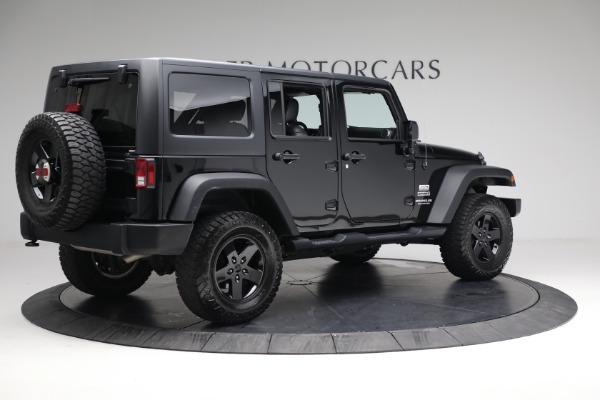 Used 2017 Jeep Wrangler Unlimited Sport S for sale Sold at Bentley Greenwich in Greenwich CT 06830 8