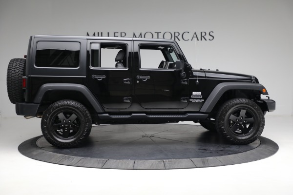 Used 2017 Jeep Wrangler Unlimited Sport S for sale Sold at Bentley Greenwich in Greenwich CT 06830 9