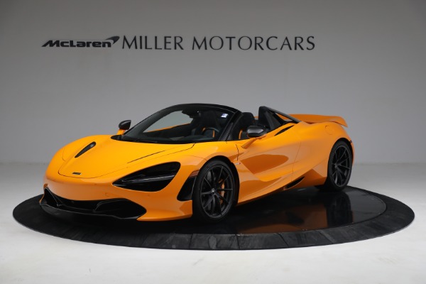 New 2021 McLaren 720S Spider for sale Sold at Bentley Greenwich in Greenwich CT 06830 1