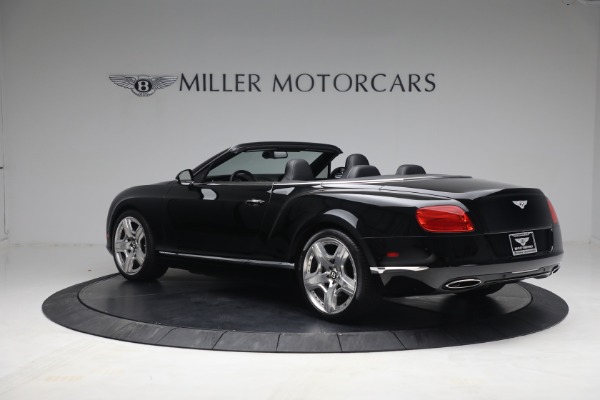 Used 2012 Bentley Continental GTC W12 for sale Sold at Bentley Greenwich in Greenwich CT 06830 3