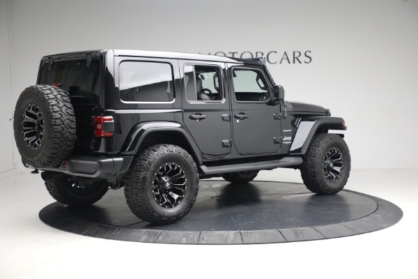 Used 2020 Jeep Wrangler Unlimited Sahara for sale Sold at Bentley Greenwich in Greenwich CT 06830 10