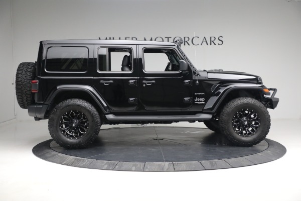 Used 2020 Jeep Wrangler Unlimited Sahara for sale Sold at Bentley Greenwich in Greenwich CT 06830 11