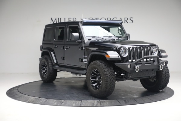 Used 2020 Jeep Wrangler Unlimited Sahara for sale Sold at Bentley Greenwich in Greenwich CT 06830 13