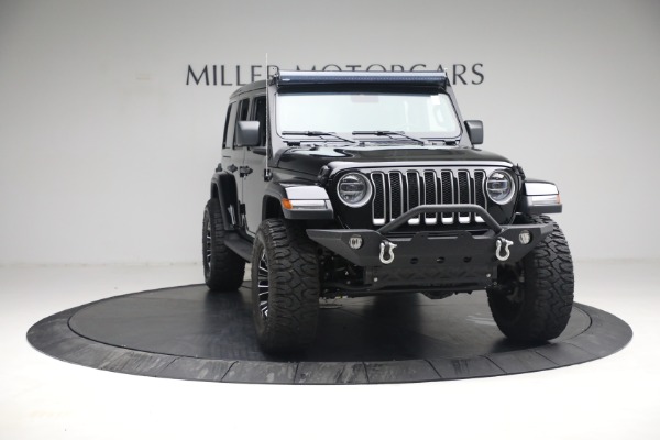 Used 2020 Jeep Wrangler Unlimited Sahara for sale Sold at Bentley Greenwich in Greenwich CT 06830 14