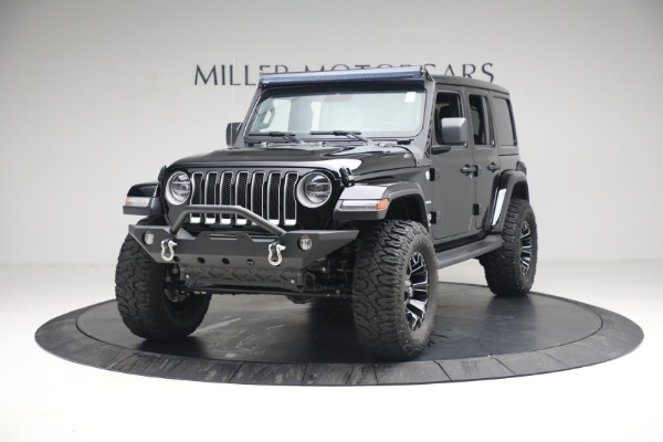 Used 2020 Jeep Wrangler Unlimited Sahara for sale Sold at Bentley Greenwich in Greenwich CT 06830 16