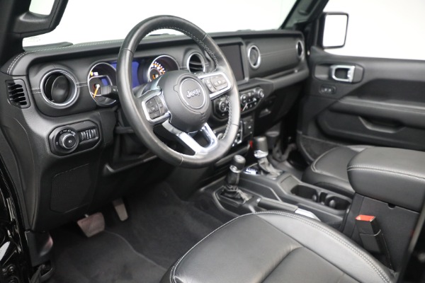 Used 2020 Jeep Wrangler Unlimited Sahara for sale Sold at Bentley Greenwich in Greenwich CT 06830 19