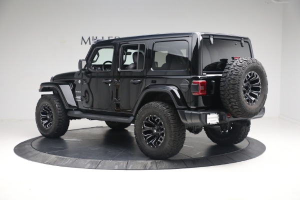 Used 2020 Jeep Wrangler Unlimited Sahara for sale Sold at Bentley Greenwich in Greenwich CT 06830 6