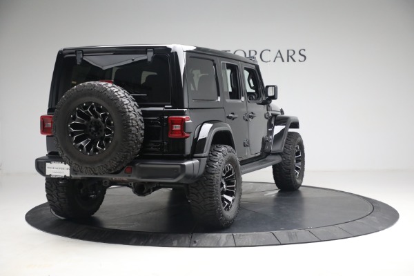 Used 2020 Jeep Wrangler Unlimited Sahara for sale Sold at Bentley Greenwich in Greenwich CT 06830 9