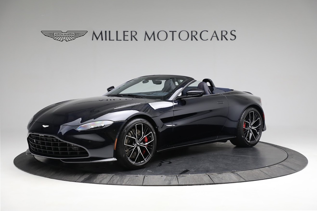 Used 2021 Aston Martin Vantage Roadster for sale Sold at Bentley Greenwich in Greenwich CT 06830 1