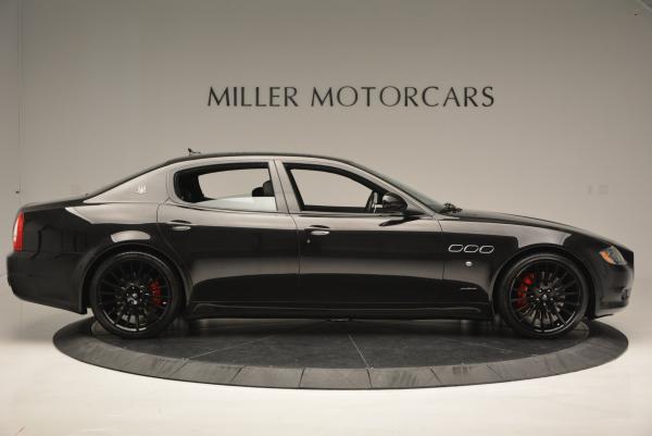 Used 2011 Maserati Quattroporte Sport GT S for sale Sold at Bentley Greenwich in Greenwich CT 06830 9