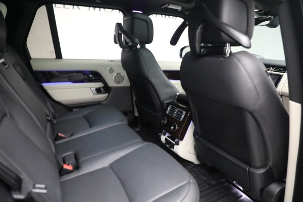 Used 2020 Land Rover Range Rover P525 HSE for sale Sold at Bentley Greenwich in Greenwich CT 06830 22