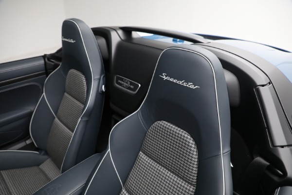 Used 2019 Porsche 911 Speedster for sale Sold at Bentley Greenwich in Greenwich CT 06830 20