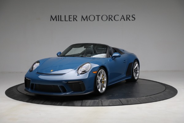 Used 2019 Porsche 911 Speedster for sale Sold at Bentley Greenwich in Greenwich CT 06830 1