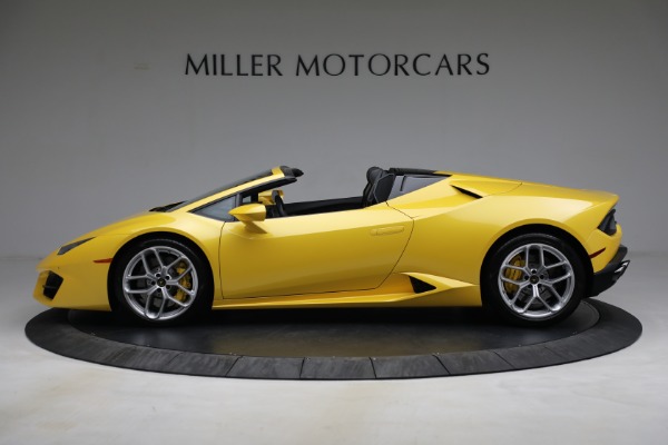 Used 2017 Lamborghini Huracan LP 580-2 Spyder for sale Sold at Bentley Greenwich in Greenwich CT 06830 3