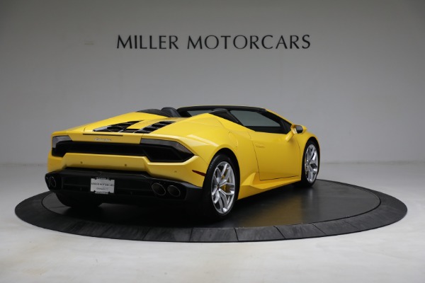 Used 2017 Lamborghini Huracan LP 580-2 Spyder for sale Sold at Bentley Greenwich in Greenwich CT 06830 7