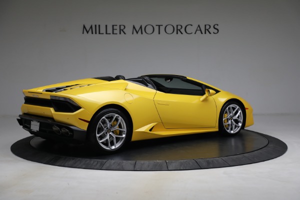 Used 2017 Lamborghini Huracan LP 580-2 Spyder for sale Sold at Bentley Greenwich in Greenwich CT 06830 8