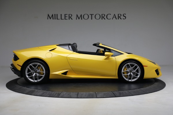 Used 2017 Lamborghini Huracan LP 580-2 Spyder for sale Sold at Bentley Greenwich in Greenwich CT 06830 9