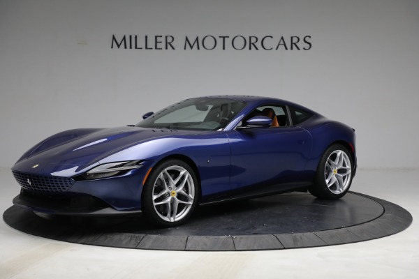 Used 2021 Ferrari Roma for sale Sold at Bentley Greenwich in Greenwich CT 06830 2