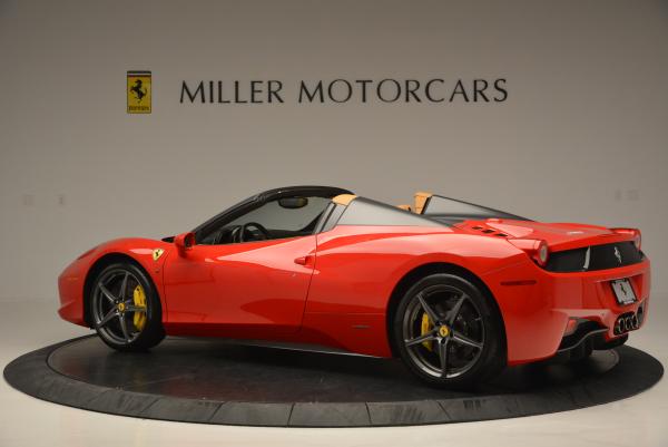 Used 2013 Ferrari 458 Spider for sale Sold at Bentley Greenwich in Greenwich CT 06830 4