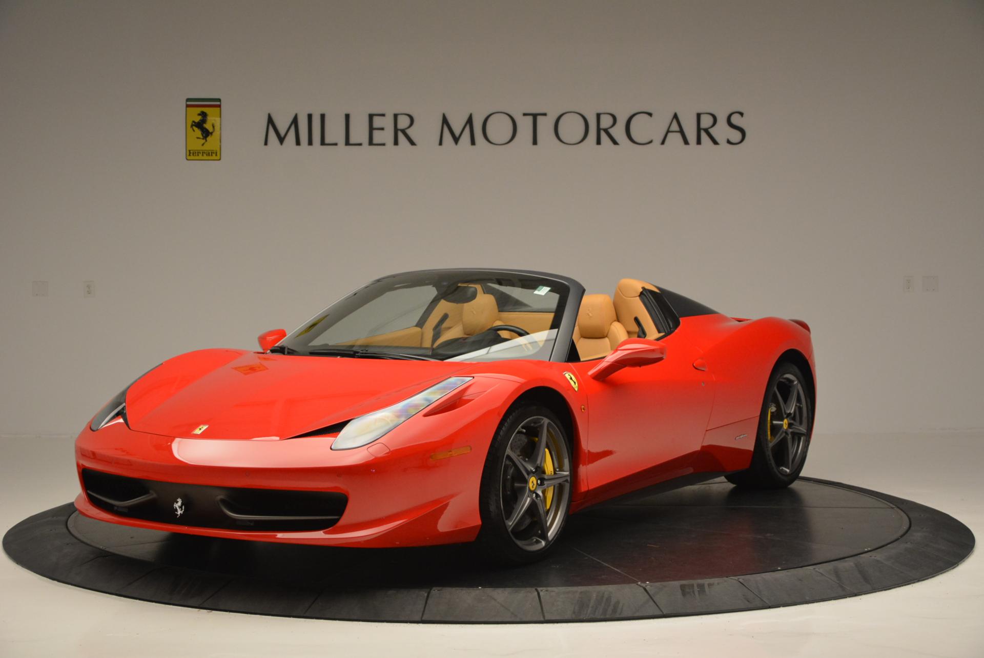 Used 2013 Ferrari 458 Spider for sale Sold at Bentley Greenwich in Greenwich CT 06830 1