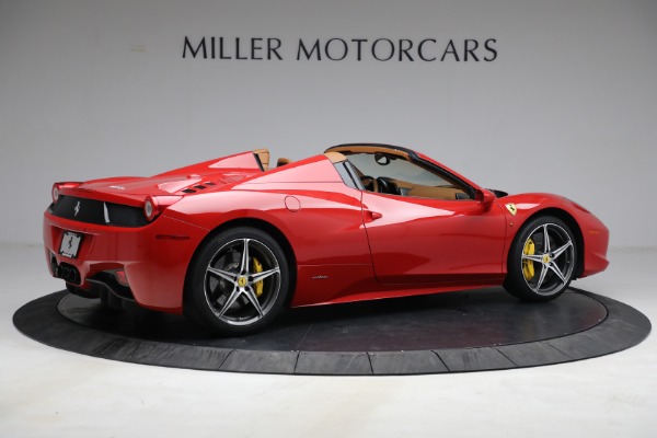 Used 2013 Ferrari 458 Spider for sale $269,900 at Bentley Greenwich in Greenwich CT 06830 10