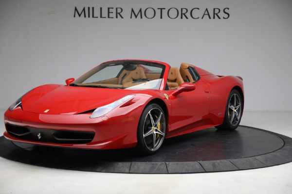 Used 2013 Ferrari 458 Spider for sale Sold at Bentley Greenwich in Greenwich CT 06830 2