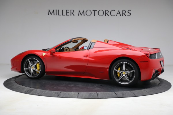 Used 2013 Ferrari 458 Spider for sale Sold at Bentley Greenwich in Greenwich CT 06830 5