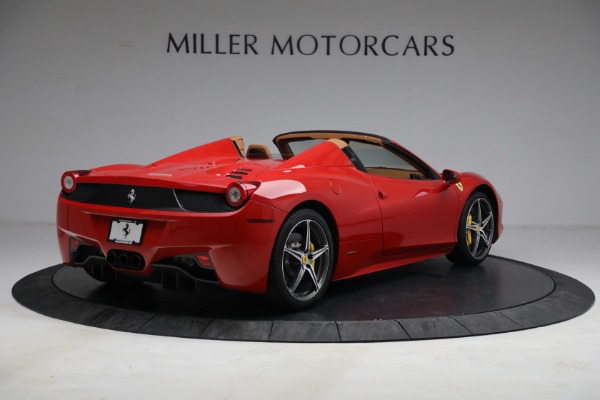Used 2013 Ferrari 458 Spider for sale $269,900 at Bentley Greenwich in Greenwich CT 06830 9