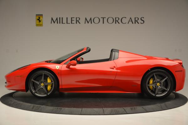 Used 2015 Ferrari 458 Spider for sale Sold at Bentley Greenwich in Greenwich CT 06830 3