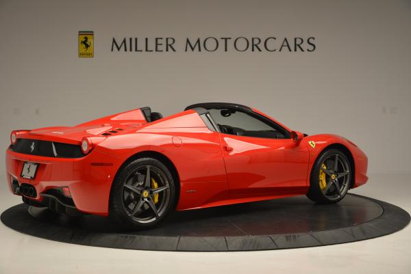 Used 2015 Ferrari 458 Spider for sale Sold at Bentley Greenwich in Greenwich CT 06830 8