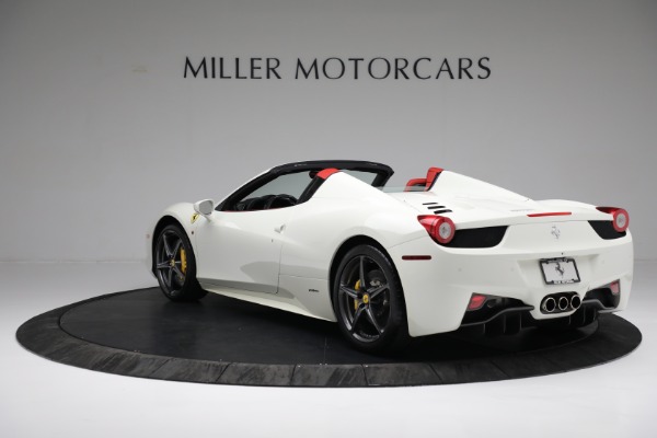Used 2012 Ferrari 458 Spider for sale $329,900 at Bentley Greenwich in Greenwich CT 06830 5
