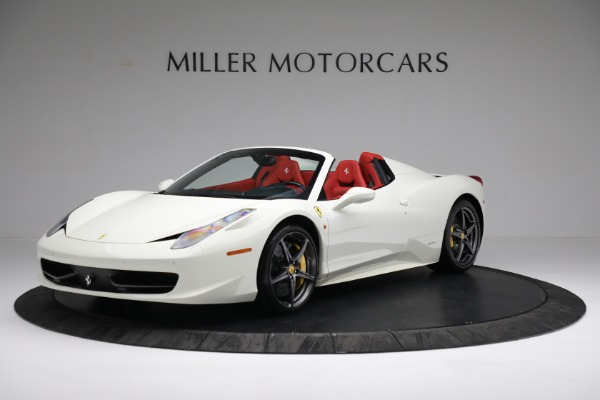Used 2012 Ferrari 458 Spider for sale $329,900 at Bentley Greenwich in Greenwich CT 06830 1
