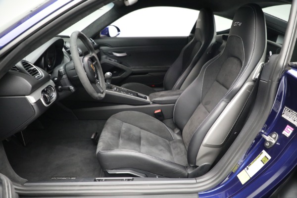 Used 2020 Porsche 718 Cayman GT4 for sale Sold at Bentley Greenwich in Greenwich CT 06830 14