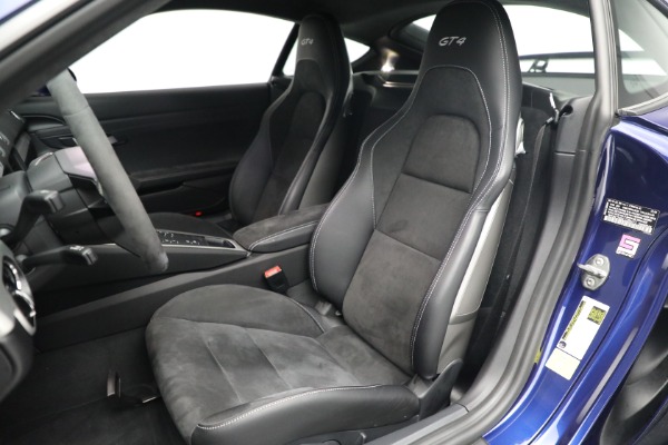 Used 2020 Porsche 718 Cayman GT4 for sale Sold at Bentley Greenwich in Greenwich CT 06830 15
