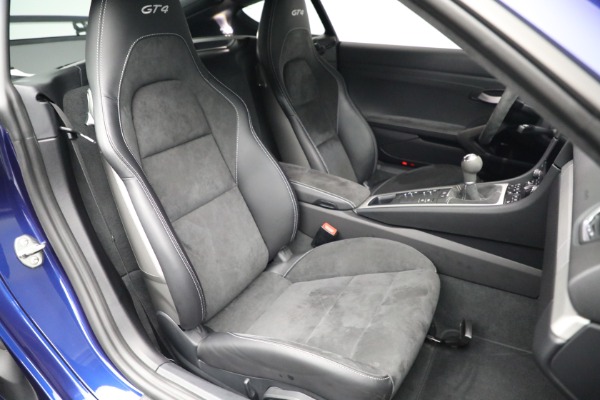 Used 2020 Porsche 718 Cayman GT4 for sale Sold at Bentley Greenwich in Greenwich CT 06830 19