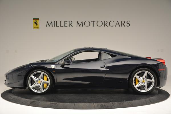 Used 2012 Ferrari 458 Italia for sale Sold at Bentley Greenwich in Greenwich CT 06830 3